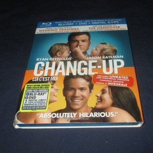 The Change-Up (Blu-ray/DVD, 2011, 2-Disc Set, Canadian) w/ slipcover